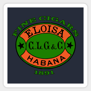 Historic Cigar label by L Arenal Sticker